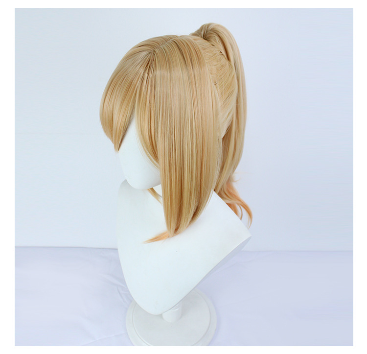 High-quality blonde cosplay wig with cap, ideal for adults. Explore our premium anime wigs collection for authentic and stylish looks