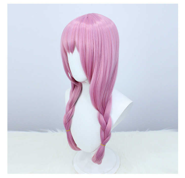 Step into the realm of anime fantasy with this pink long hair cosplay wig. The included cap ensures a comfortable fit, making it perfect for bringing your favorite characters to life