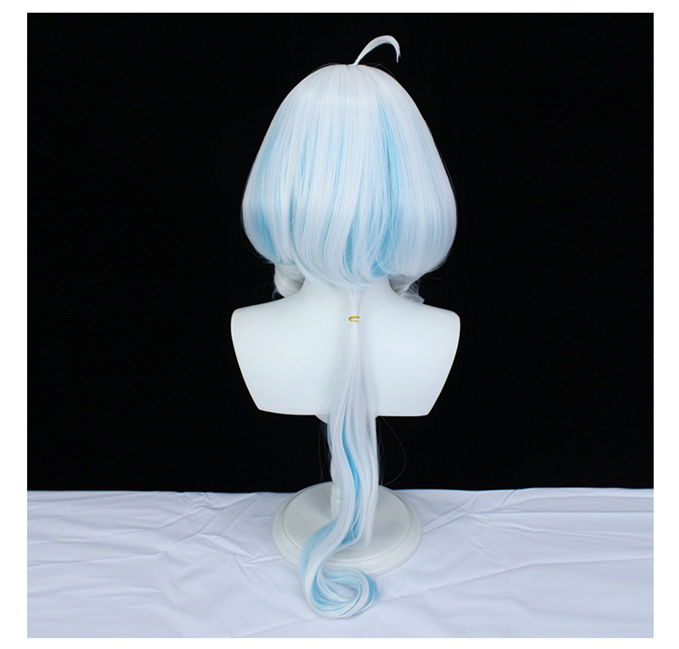Experience universal chic with this silver long wig and cap, a delightful choice for anime cosplay enthusiasts of all ages. Unleash style and comfort that transcends generations in your next costume venture