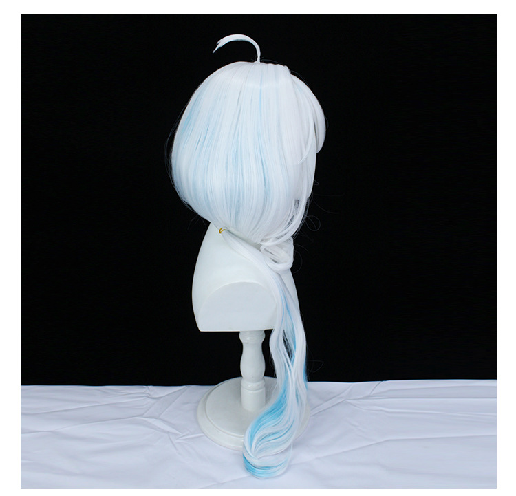 Embark on a silver symphony with this long wig and cap, tailored for anime lovers of all ages. Unite style and comfort for a harmonious cosplay experience, catering to both adults and kids