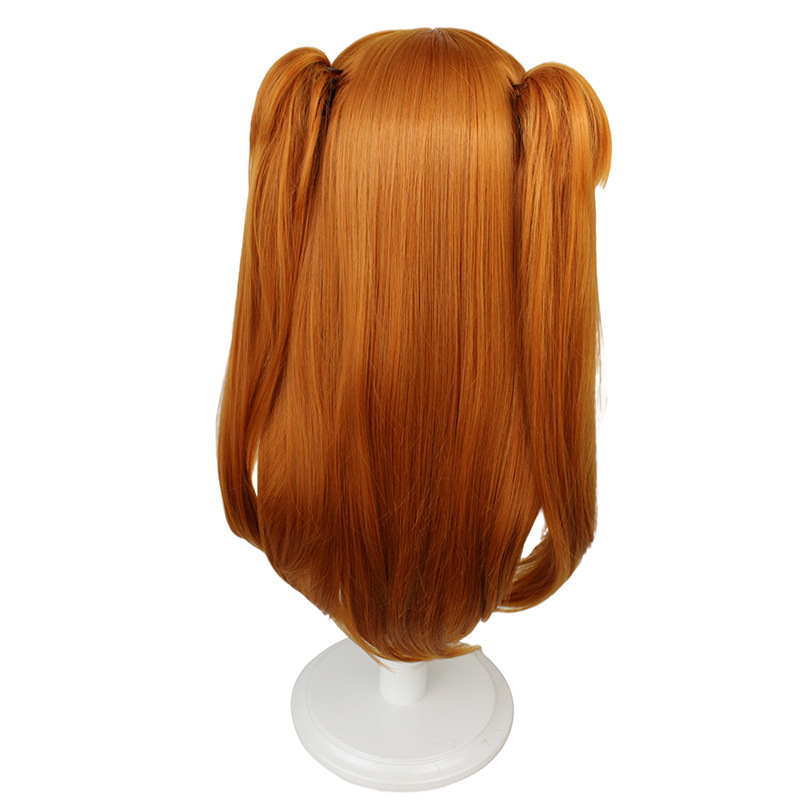 Transform your look with this long-length orange cosplay wig. The included cap ensures a secure and comfortable fit, making it an ideal choice for creating a stunning and authentic anime-inspired appearance