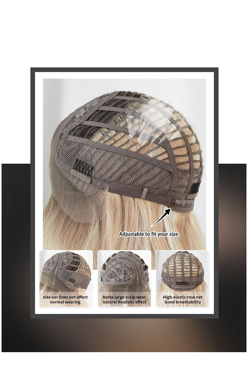 Set of wig caps in various colors for versatile wig styling