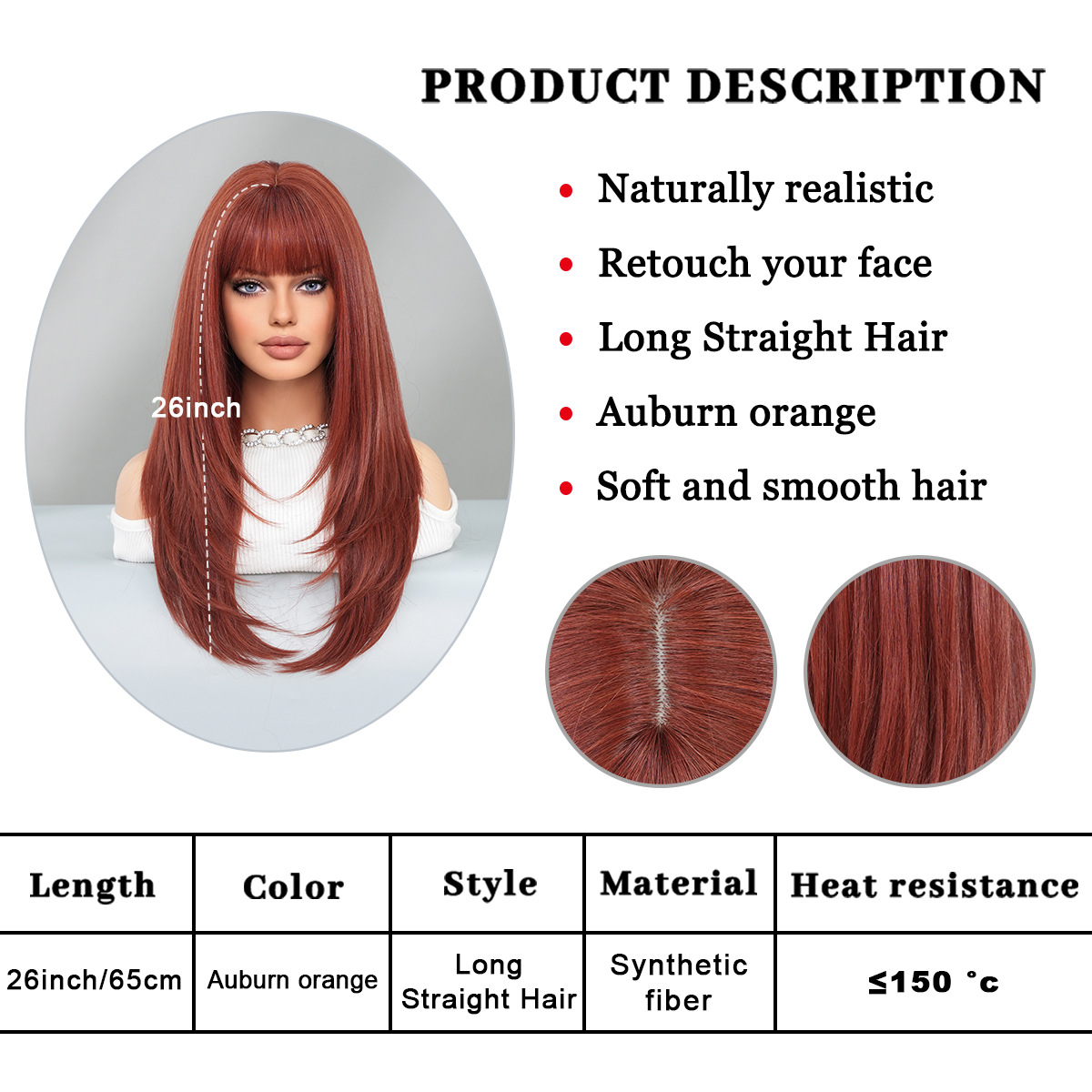 Image of a fashionable synthetic wig featuring vibrant wine red curls, styled and ready to wear